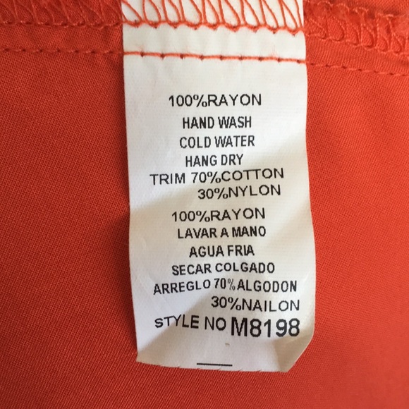 NWT Flowing Blouse with Lace sleeves/trim - Picture 11 of 11